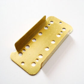 Unterboden - Mini Humbucker Baseplate - TV Jones-Style - Brass