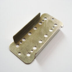Unterboden - Mini Humbucker Baseplate - TV Jones-Style - Nickel / Silver Spacing 48mm/51mm