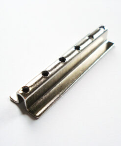 Abstandhalter / Vintage - Humbucker-Poleschrauben - Steel / Keeper Bar - vernickelt