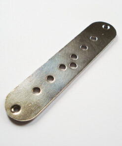 Unterboden / Baseplate Stahl / vernickelt - Typ Strat