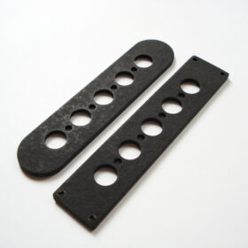 Spulenkörper - Bobbin Flatwork Set - Typ-MM-Bass 62mm - Singlecoil - 5-Saiter