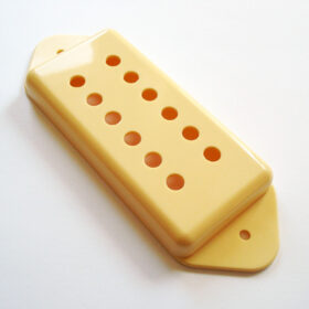 Pickupkappe - P-90 Dog Ear / Humbucker smal - creme