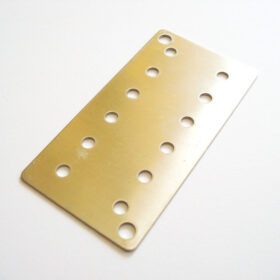 Unterboden 12 Hole Version - Humbucker Nickel / Silver Bridge & Neck