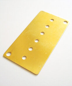 Unterboden P90 Version - Humbucker Messing / Brass