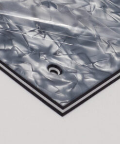 Pickguard Rohling - pearl grau