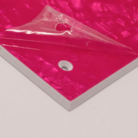 Pickguard Rohling - pearl pink