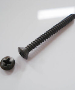 Halsbefestigungsschraube - schwarz - 45mm