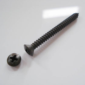 Halsbefestigungsschraube - schwarz - 45mm