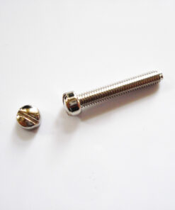 Pole Piece Schraube - nickel - metrisches Gewinde