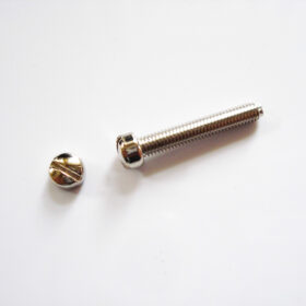 Pole Piece Schraube - nickel - metrisches Gewinde