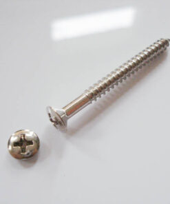 Halsbefestigungsschraube - nickel - 45mm