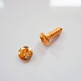 Pickguardschraube - F Style - gold