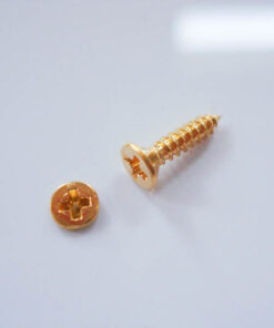 Pickup Rahmenschraube/ Universalschraube - gold