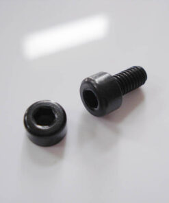 Klemmsattel Schraube - schwarz - 8mm
