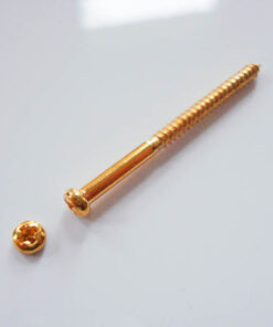 Holzschraube - P-90 - gold