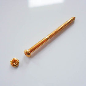 Holzschraube - P-90 - gold