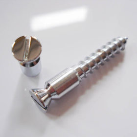 Tremolo Lagerbolzen / Holzschraube - Schaller (Set) chrom