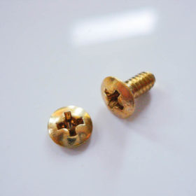 Kreuzschraube für Pickup-Wahlschalter - gold - LSK