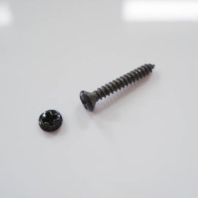 Pickup Rahmenschraube - schwarz