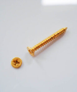 Pickup Rahmenschraube - gold