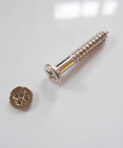 Universalschraube / Gurtpin - nickel FSK