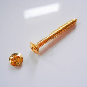 Halsbefestigungsschraube - gold - 38mm