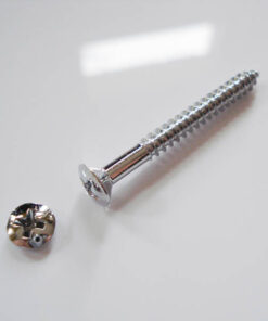 Halsbefestigungsschraube - chrom - 41mm