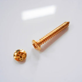 Endpin/Brückenschraube - Universalschraube - gold