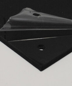 Pickguard Rohling - schwarz glanz einlagig