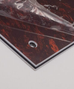 Pickguard Rohling - Tortoise Dark