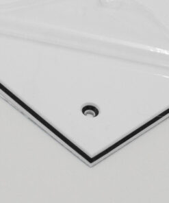 Pickguard Rohling - weiß dreilagig
