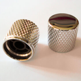 Potiknopf - Typ TC - chrom - Steckachse