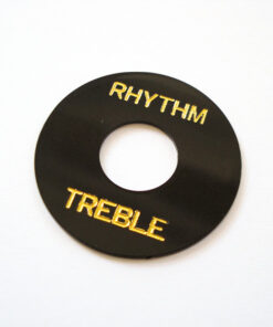 Treble / Rhythm Unterleger - schwarz