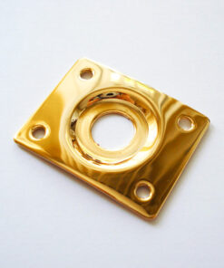 Economy Buchsenplatte gebogen - gold