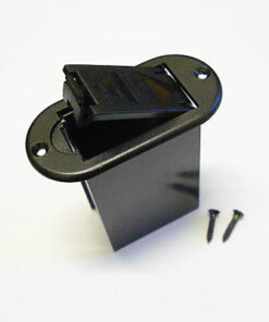 Batteriefach PVC - vertikal schwarz
