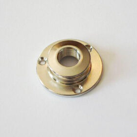 3-Loch Buchsenplatte für Rohrbuchsen