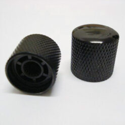 Potiknopf Vintage Dome Speed - schwarz