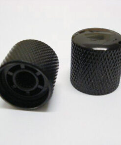 Potiknopf Vintage Dome Speed - schwarz