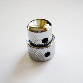 Potiknopf Tandem - Metall - chrom