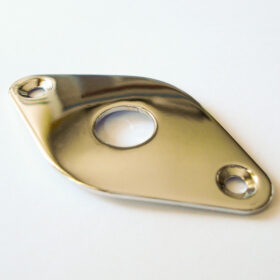 Buchsenblech Raute - chrom