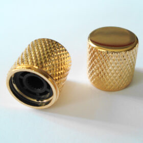 Potiknopf - Typ TC - gold - Steckachse