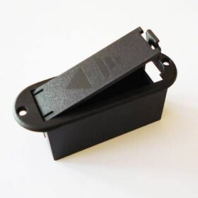 Batteriefach PVC - horizontal schwarz