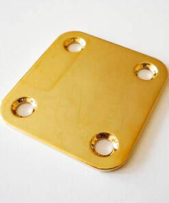 Halsplatte quadratisch - gold