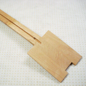 MGH Halsrohling für Gitarre - Neck Through