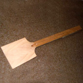 MGH Halsrohling für Gitarre - Neck Through mit Profil