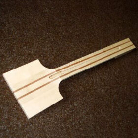 MGH Halsrohling für Gitarre - Bolt-On / Set Neck mit Profil