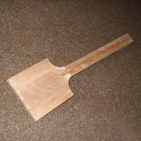 MGH Halsrohling für Gitarre - Bolt-On / Set-Neck - Typ LP mit Profil