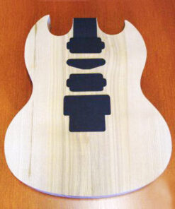 MGH Korpus - E-Gitarren Body - Typ SG