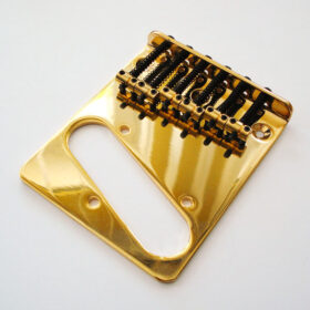 Bridge Gitarre - Typ TC Vintage - gold