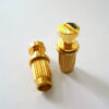 Stop-Tailpiece Bolzen - Typ LP - gold